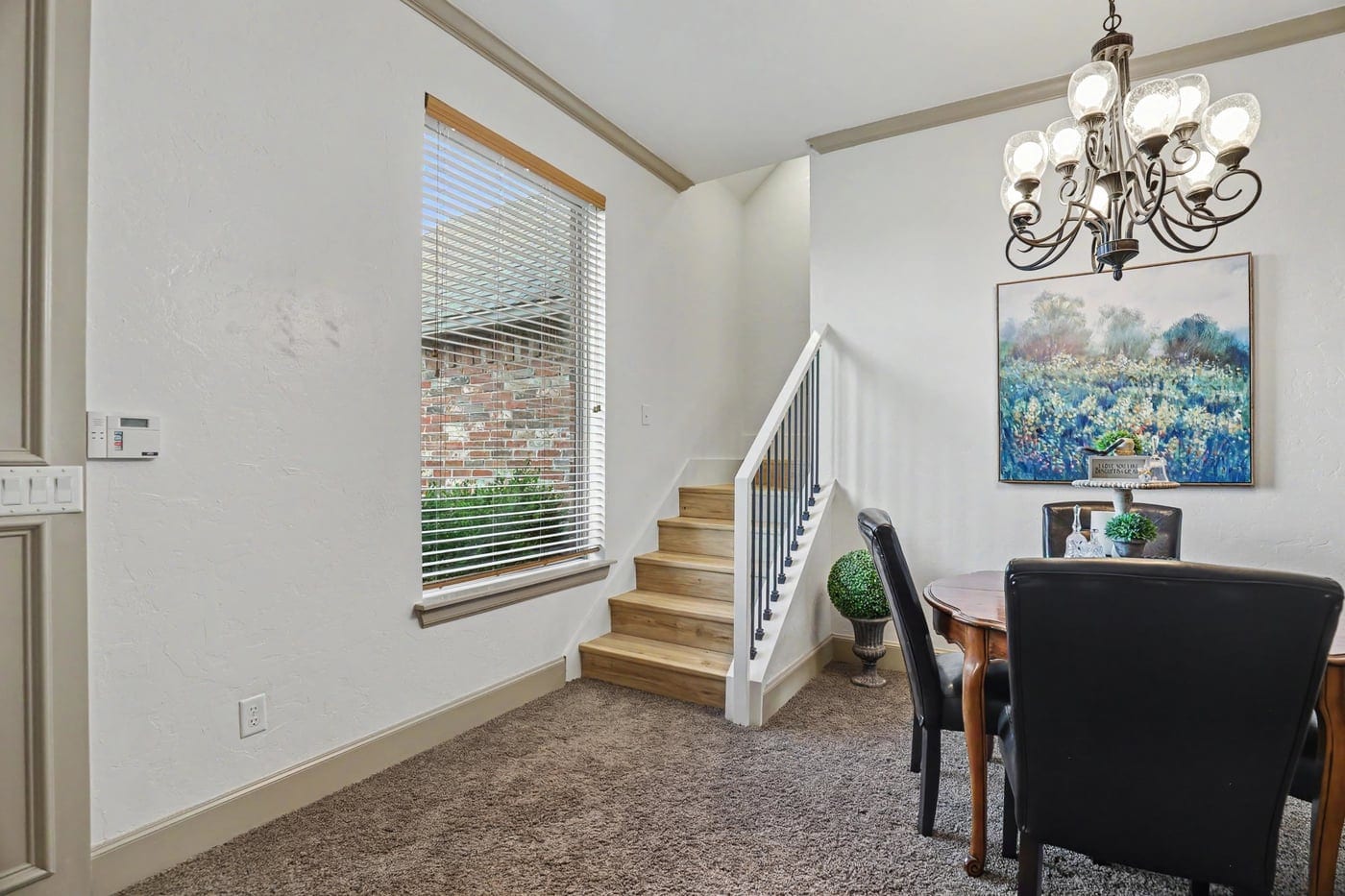 New staircase built to access the converted attic